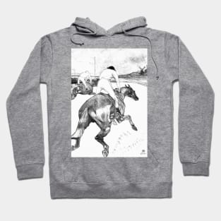 Vintage Jockey Sketch Hoodie